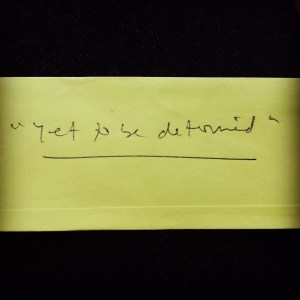 Yet to be determined (for those who can read Ali's handwriting) 